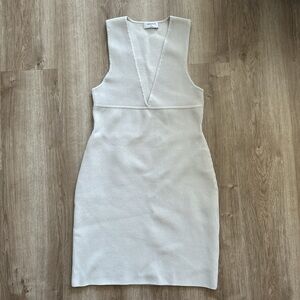 Aritzia Babaton plunge mini dress